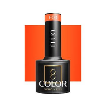 shumee OCHO NAILS Fluorescentni hibridni lak za nohte F03 -5 g