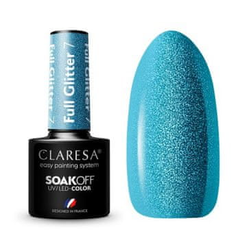 shumee CLARESA Hibridni lak za nohte FULL GLITER 7 -5g