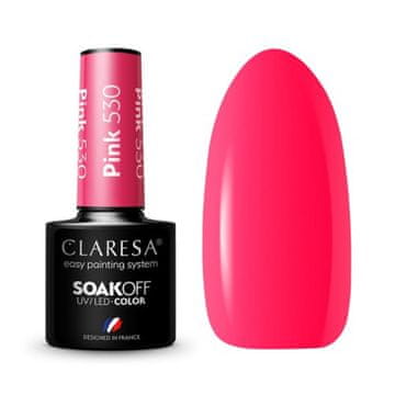 shumee CLARESA Hybrid lak za nohte PINK 530 -5g