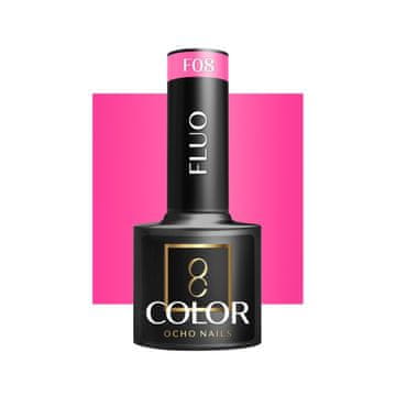 shumee OCHO NAILS Fluorescentni hibridni lak za nohte F08 -5 g