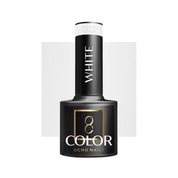 shumee OCHO NAILS Hibridni lak za nohte bela 001 -5 g