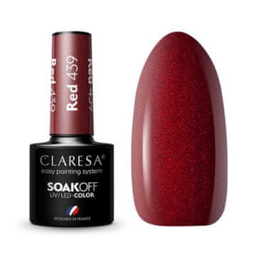 shumee CLARESA Hybrid lak za nohte RDEČA 439 -5g