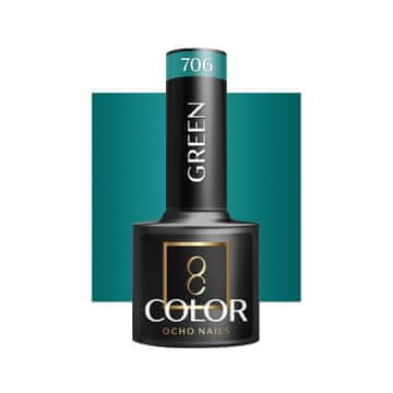 shumee OCHO NAILS Hibridni lak za nohte zelena 706 -5 g