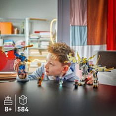 LEGO Ninjago 71843 Rogue v robotskem oklepu jezdi zmaja