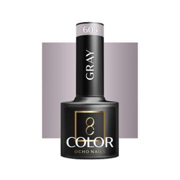 shumee OCHO NAILS Hibridni lak za nohte siv 605 -5 g