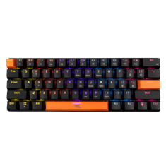 Baracuda TIPKOVNICA BGK-03121 DOLPHIN črna - mehanska MODRI SW