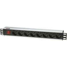 Intellinet 19" Rackmount 1.5U 3m 8 vtičnic za omrežne omare razdelilec