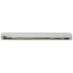 Intellinet 1U 24-port FTP Cat6a siv patch panel