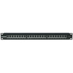 Intellinet 1U 24-port FTP Cat6 črn patch panel