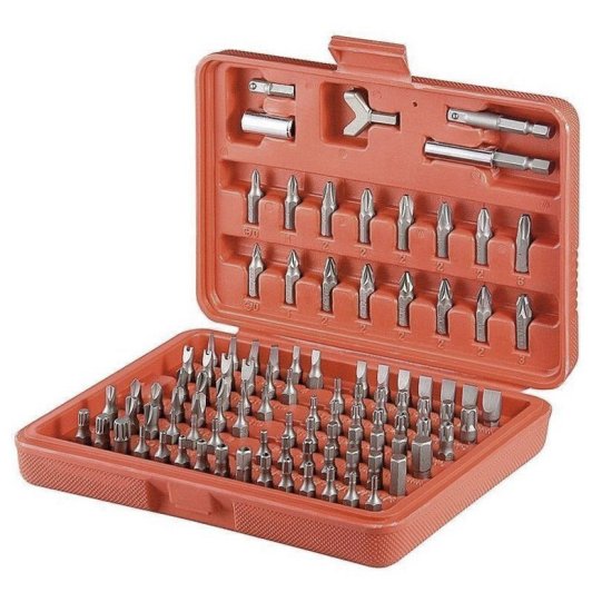 Fixpoint BIT SET BOX 100 komplet nastavkov za izvijače