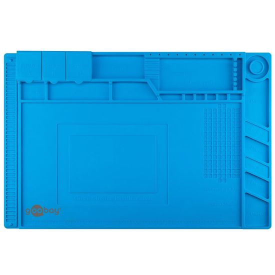 Goobay 450x300mm magnetna antistatična silikonska spajkalna podloga