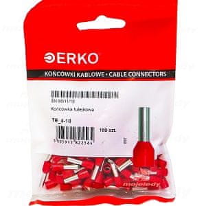 shumee Izolirana ferula rdeča TE 4-10 100 kosov ERKO