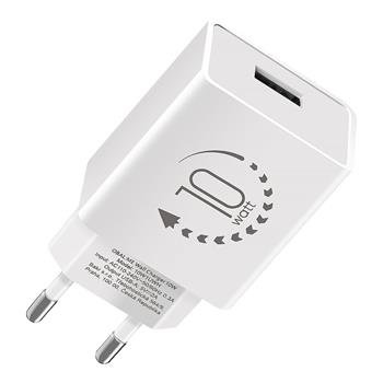 Obal:me PAKET: ME Potovalni polnilec USB-A 10W Bela