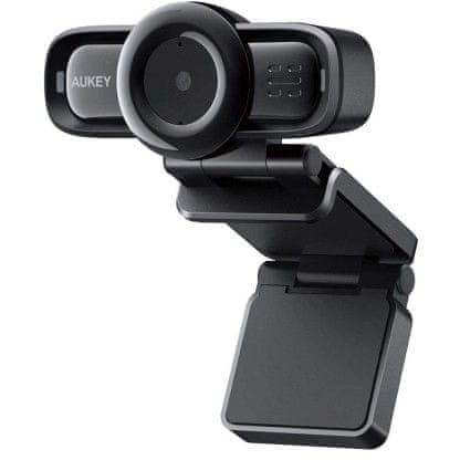 Aukey Aukey PC-LM3 Stream Series Autofocus Full HD spletna kamera s 1/3" CMOS Sensor Črna