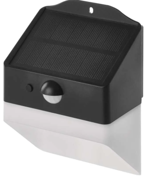 Emos Lunis svetilka, solarna LED, senzor gibanja, nevtralna bela, črna (ZG151S)