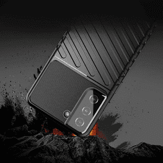 Onasi Silikonski ovitek Thunder Armor za Samsung Galaxy A56 - črn