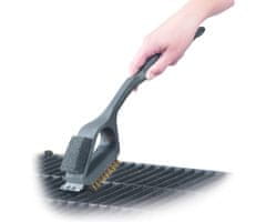 Alpina BBQ 3v1 krtača za žar, 38 cm, črna
