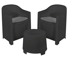 vrtna garnitura Luna 2+1 (005801), antracit