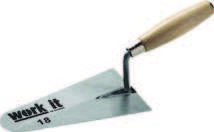 Ausonia 41254 Polkrožna ozka zidarska žlica Work It, 18 cm