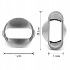 shumee Adapter za prenosno cev klimatske naprave - premer 15 cm, dolg