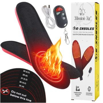shumee E-VLOŽKI ogrevani vložki za čevlje 35-40