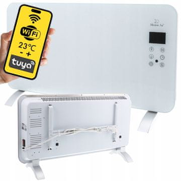 shumee PORTO WiFi 1500W bel konvektorski grelec