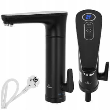 shumee Pretočni grelnik vode HYDRO FLOW DARK 3,3 kW