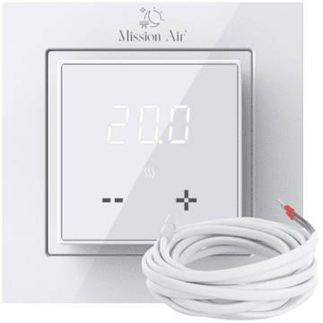 shumee ARIES LCD beli digitalni krmilnik