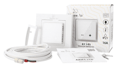 shumee ARIES LCD beli digitalni krmilnik