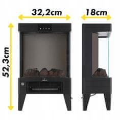 shumee Električni kamin ASPEN 2000W