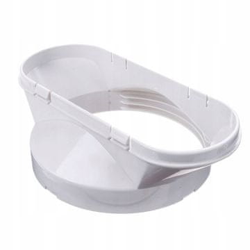 shumee Adapter za prenosno cev klimatske naprave - premer 13 cm, kratek