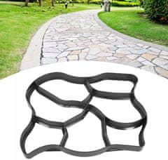 Korbi Velik plastični kalup za izdelavo betonskih tlakovcev – dimenzije 50 × 60 cm
