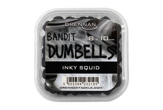 Drennan vabe Bandit Dumbells 8 &amp; 10 mm Inky Squid