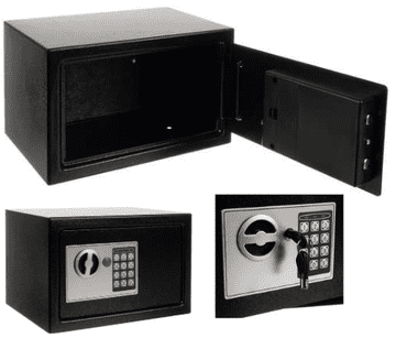 shumee BEMI SAFE ETUI ZA ELEKTRONSKO ŠIFRO BLACK CODE SAFE