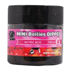 Mini boilies in Dip Nutric Acid 12mm 150ml