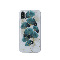 Onasi Silikonski ovitek Abstract Leaves za Samsung Galaxy A56 - bel