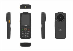 AGM Odporni preklopni telefon na tipke M6 SE (4G LTE) Dual SIM, IP68/IP69K/MIL-STD-810H, črn
