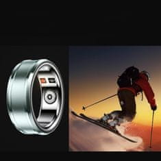 Techsuit Pametni prstan R3 Srčni utrip/Krvni tlak/Saturacija kisika v krvi/Telesna temperatura/ Spanec/Monitor telesne pripravljenosti/62.2mm - Sinje barve