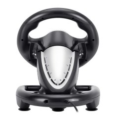 Defender TURBO PRO, 10 gumbov, USB, črn, s pedali, otroški volan 64291