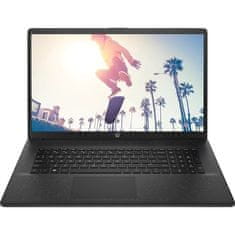 HP Prenosnik 17-cp245 R5 / 16GB / 512GB SSD / 17,3" FHD / NoOS (črn)
