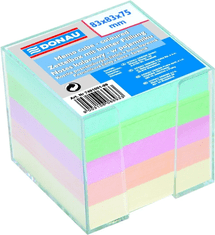 Donau Blok kocka 83 x 83 mm, barvna, PVC ohišje