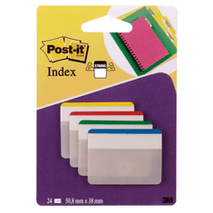 3M Post-It Index 51 x 38 mm, samolepilni označevalec strani