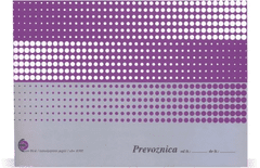 Prevoznica A5 (obrazec 4100)