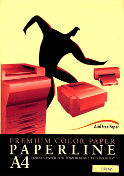 Paperline Fotokopirni papir Paperline A4, barvni - Cream
