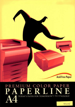 Paperline Fotokopirni papir Paperline A4, barvni - Yellow
