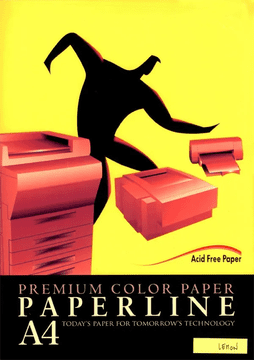 Paperline Fotokopirni papir Paperline A4, barvni - Lemon