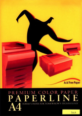 Fotokopirni papir Paperline A4, barvni - Gold