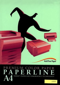 Paperline Fotokopirni papir Paperline A4, barvni - Green