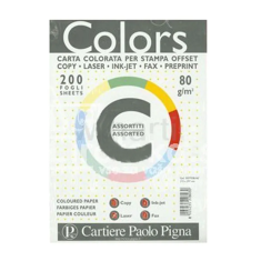 Fotokopirni papir Colors A4, neon mix 