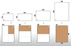Samolepilne vrečke za dokumente LD 240 x 115 mm - 1000/1